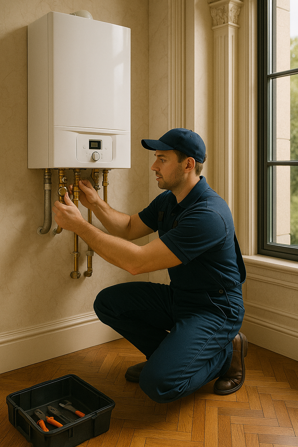 Installation chaudière condensation - Plombier professionnel